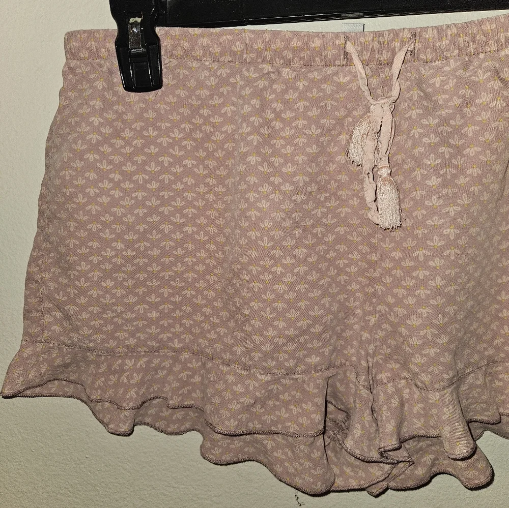 Gilligan & O'Malley Womans Pink Sleep Shorts Size M - Picture 3 of 12